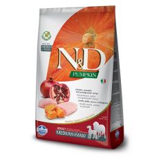 N&D GF PUMPKIN Adult Medium & Maxi chicken&pomegranate 12 kg
