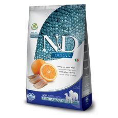 N&D Ocean adult medium&maxi herring & orange 2,5kg