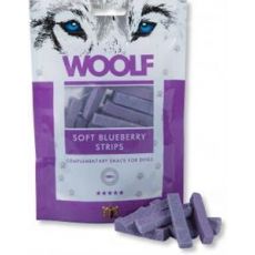 Woolf Dog Blueberry & Chicken Soft Strips 100 g