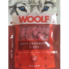 Woolf Dog Cranberry Soft Strips 100 g