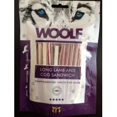 Woolf Dog Lamb & Codfish Soft Sandwich LONG 100 g