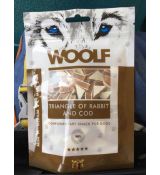 Woolf Dog Rabbit and Cod Triangle 100 g