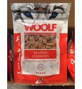 Woolf Dog Salmon Chunkies 100 g
