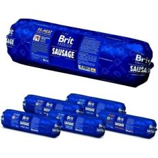 Saláma BRIT dog Beef & Fish-Sport Formula 800 g