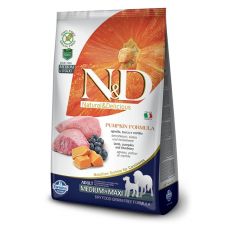 N&D GF PUMPKIN Adult Medium & Maxi lamb & blueberry 12 kg