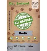 Dr. Animal králik mäs. prúžky 80g