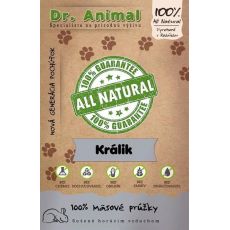 Dr. Animal králik mäs. prúžky 80g