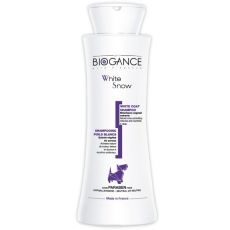 Šampón BIOGANCE White Snow 250 ml (pre svetlé a biele farby srsti)