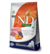 N&D GF PUMPKIN Puppy Medium & Maxi lamb & blueberry 2,5kg