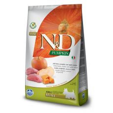 N&D GF PUMPKIN Adult Mini boar & apple 2,5kg