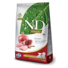 N&D GF Puppy Mini&Medium chicken&pomegranate 2,5kg