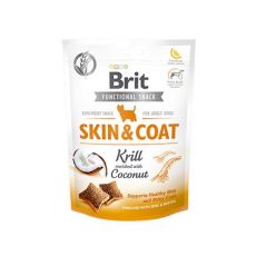 Brit Care Dog Functional Snack Skin and Coat Krill 150 g