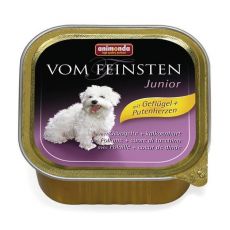 Animonda Vom Feinsten dog PUPPY hydinové a morčacie srdiečka 150 g