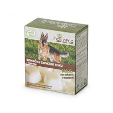 Natureca bonbóny z ovčieho tuku s cesnakom Maxi 250g