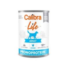 Calibra Dog Life konz. Adult Chicken with rice 400g