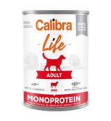 Calibra Dog Life konz. Adult Beef with carrots 400g