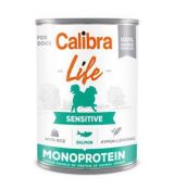 Calibra Dog Life konz. Sensitive Salmon with rice 400g