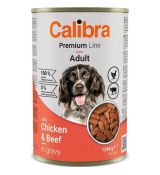 Calibra dog Adult Premium Kura & hovädzie 1240 g