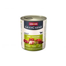 Animonda GranCarno Adult - Hovädzie a králik s bylinkami 800g
